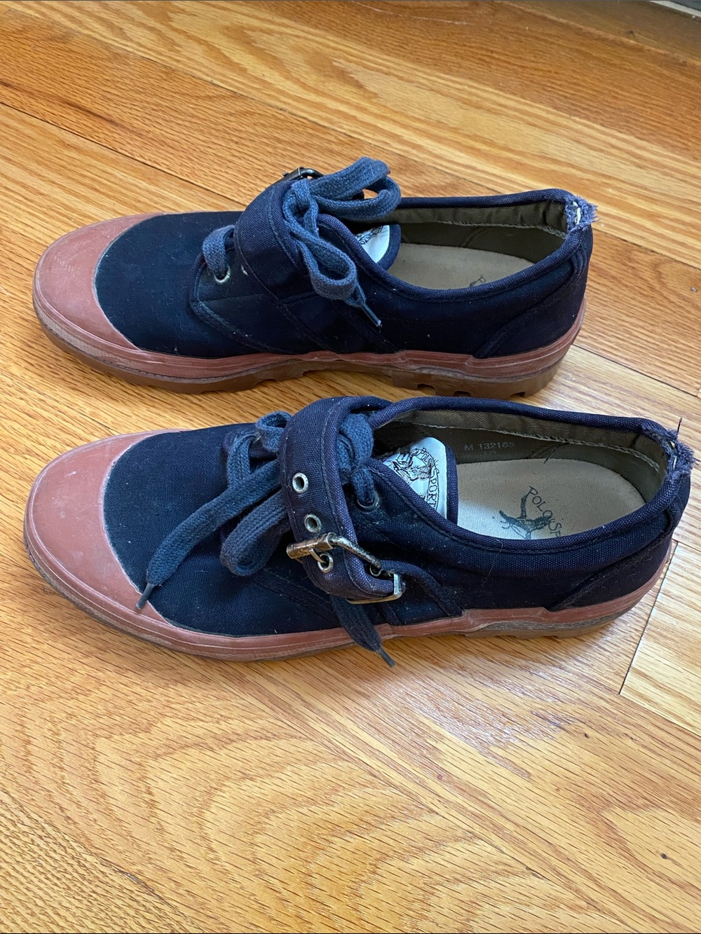 Vintage 90’s Polo Ralph Lauren Sportman buckle and tie shoe - Picture 4 of 9